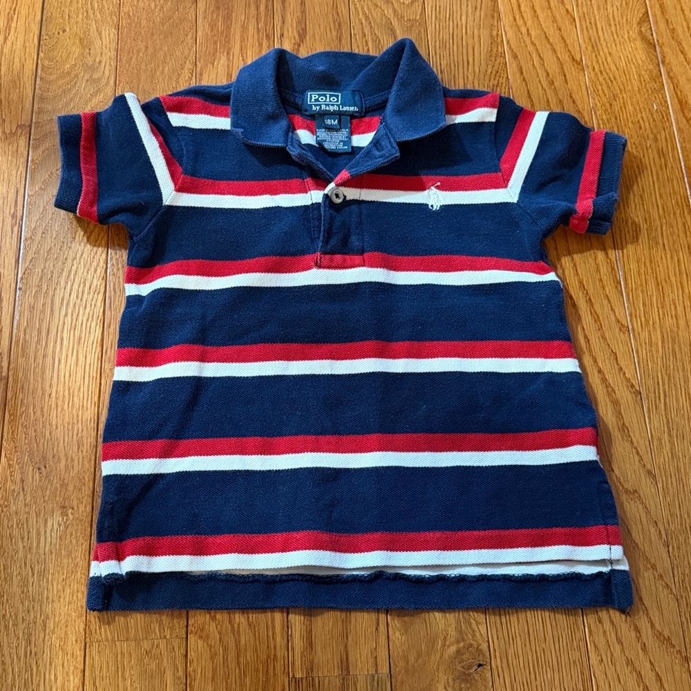 Toddler Boy 18M Summer Bundle– 10 Pieces Shorts & Tees – Polo Ralph Lauren +More - Picture 10 of 16